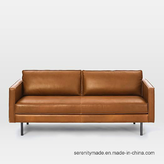 Italian Style Classic Vintage Living Room Sofa/PU Leather Sofa for Lounge