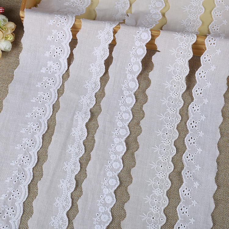 Wholesale High Quality More Design Cotton Lace Trim for Garment