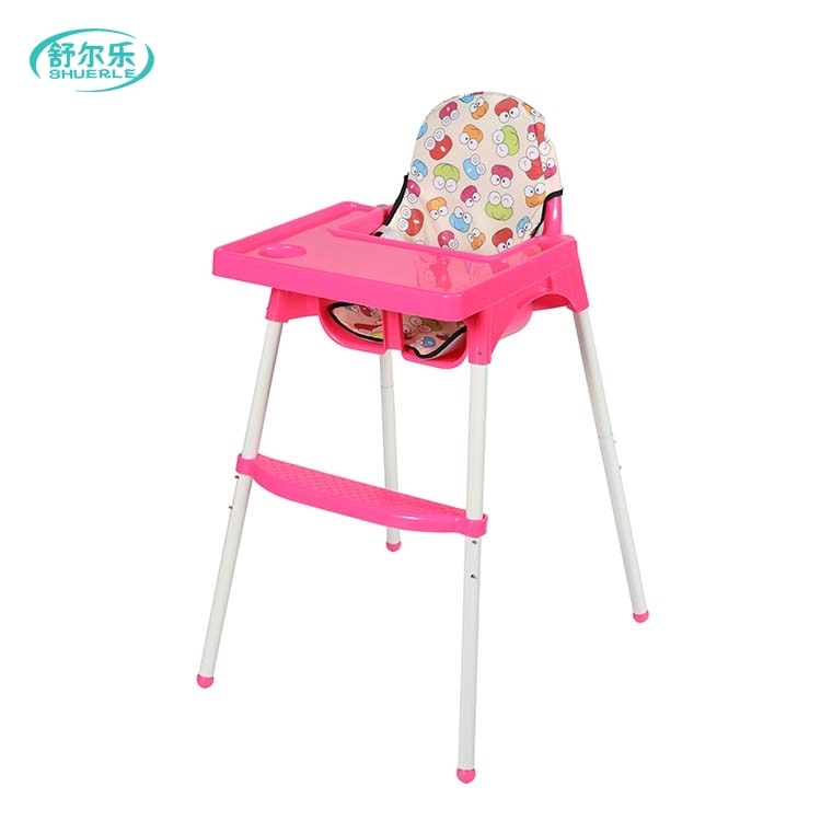 Baby Dining Chair Kids Eating Table with Seat Height Adjustable