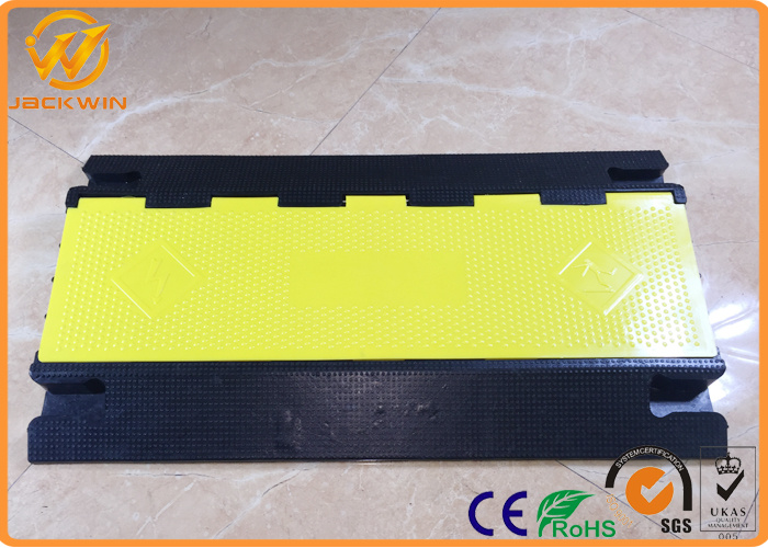 4 Channel Heavy Duty Rubber Floor Cable Cover for Events Cable Management