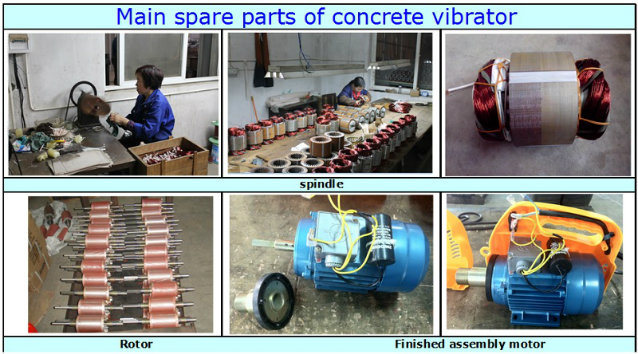 Wacker Type Concrete Vibrator with Zid-230c 220 V 18000r Concrete Vibrator