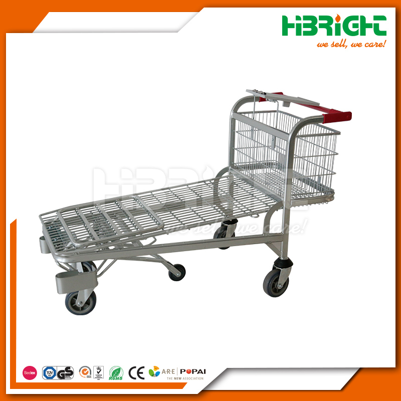 Metal Warehouse Trolley Cart (HBE-W-12)