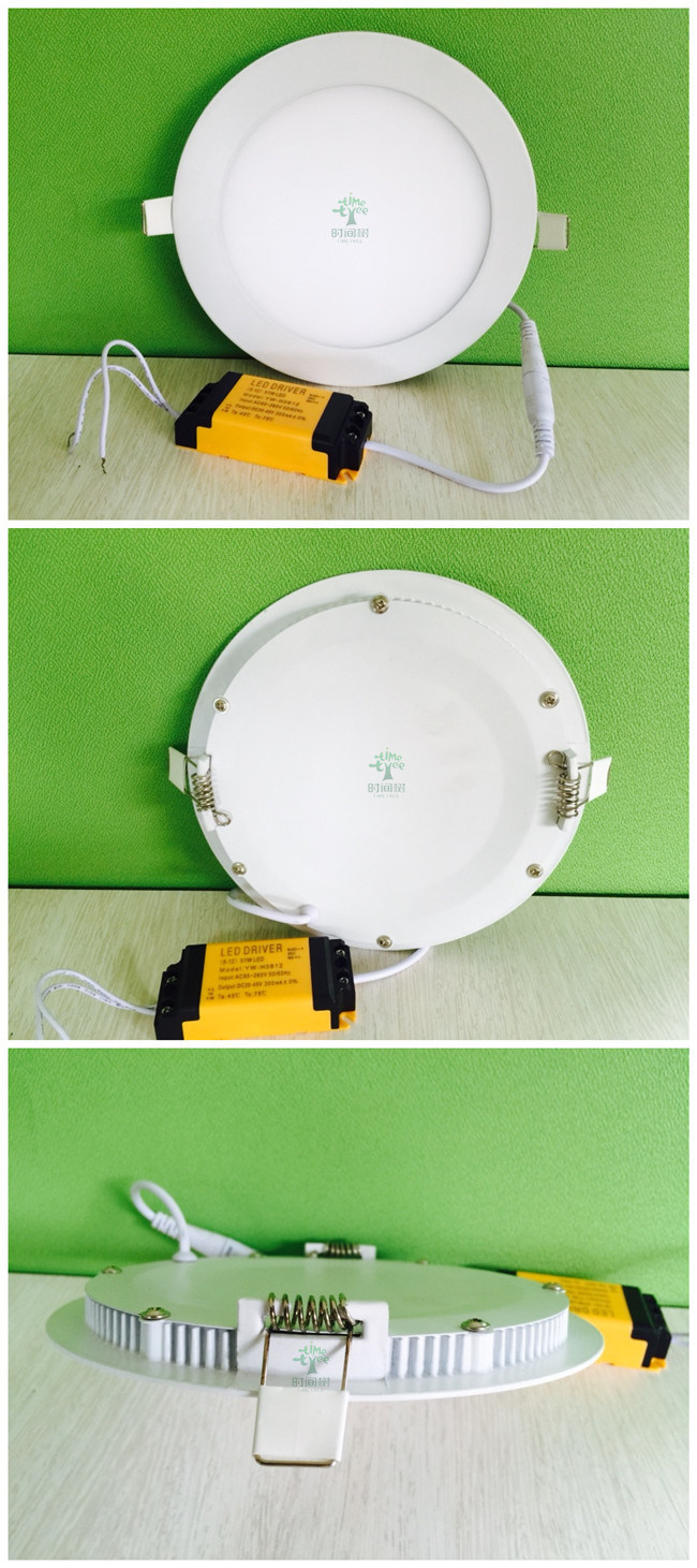 12W Round Square LED Panel Light LED Light