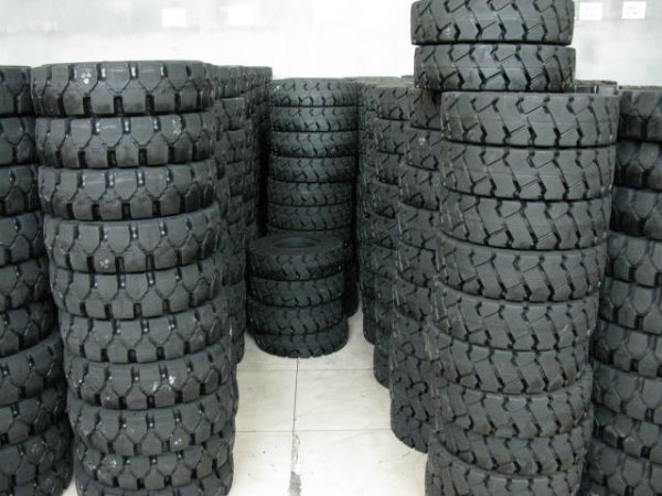 6.50-10 High Rubber Content Solid Forklift Tires