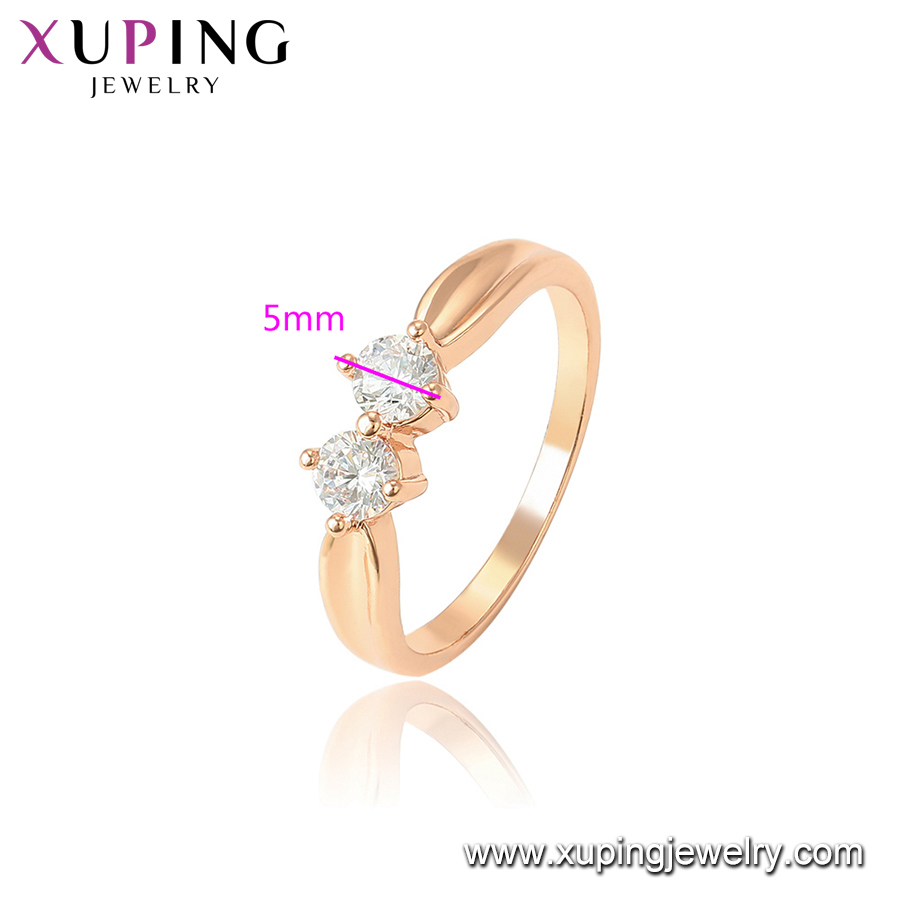 Gold Plated Diamond Finger Ring