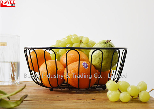 Hot Sale Tabletop Metal Wire Kitchen Vegetable Holder Fruit Rack