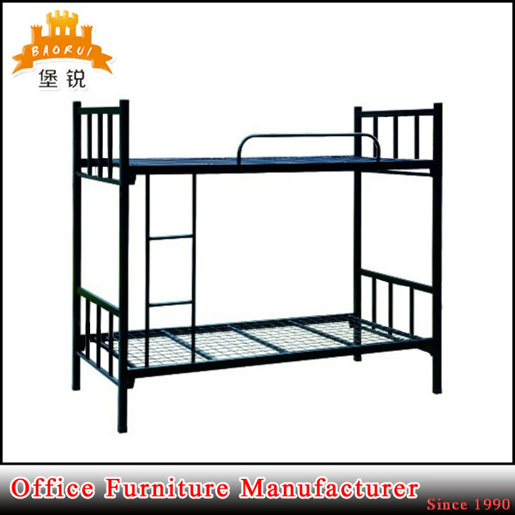 Fas-043 Iron Furniture Heavy Duty Camping Equipment Metal Military Bunk Bed