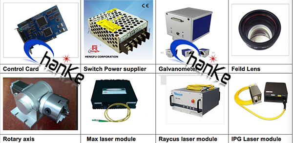 Fiber Laser Marking Machine for Metal Plastic Alumnium ABS