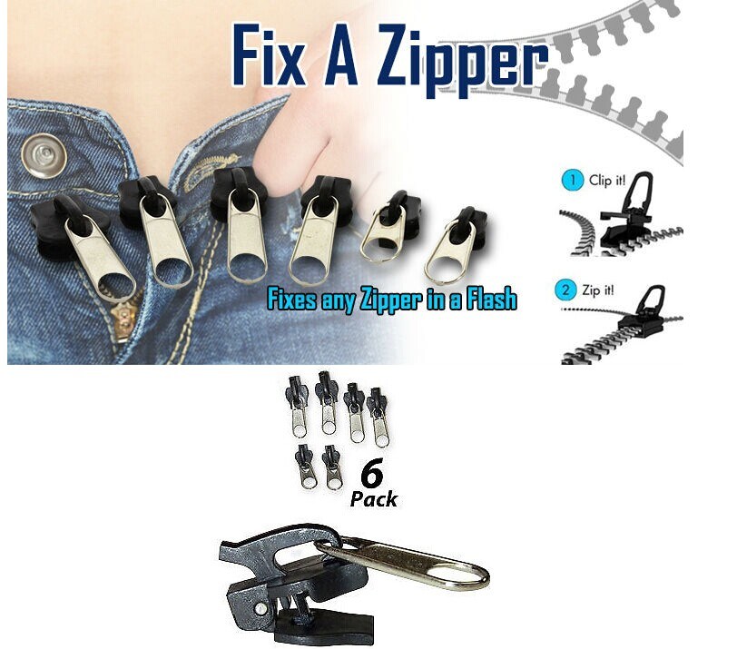 Fix a Zipper Replacement Repair Broken Slider Teeth Zip