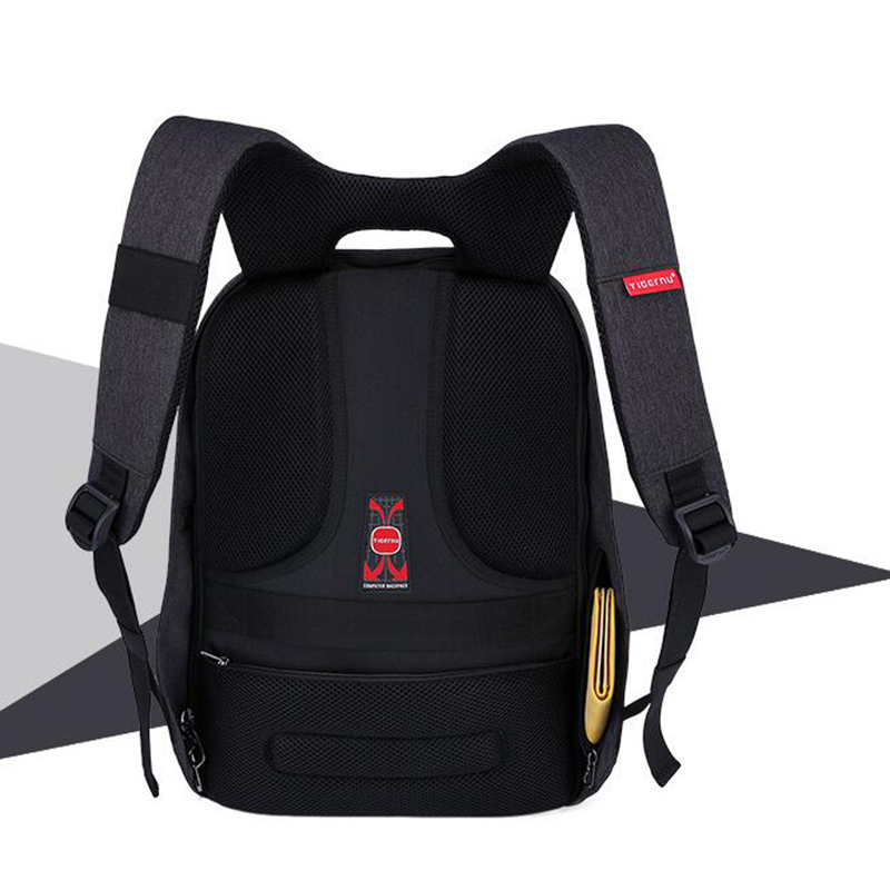 17 Inch Laptop Backpacks for Teenager Fashion Male Leisure Travel Backpack Anti Thief