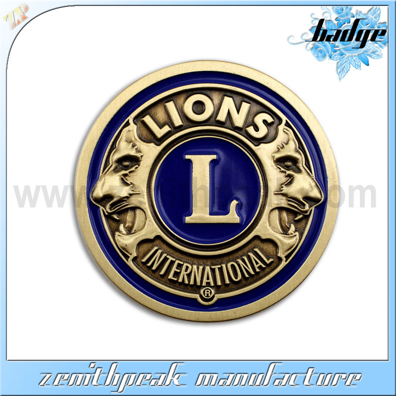 Customized Metal Antique Religious Badge Lapel Pin for Promotion