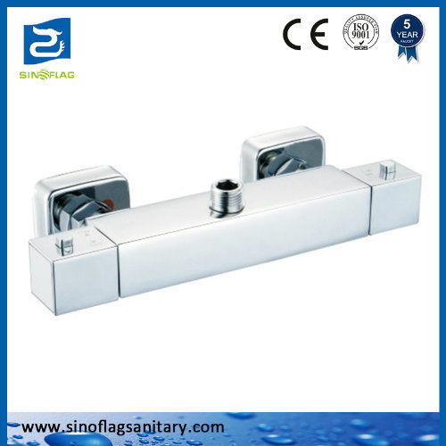 Factory Cheap Price High Quality New Design Square Thermostatic Shower Faucet