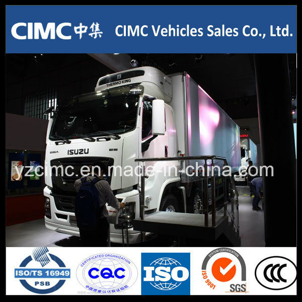 China New Isuzu Giga Vc61 8X4 460 HP Van Cargo Truck Euro5