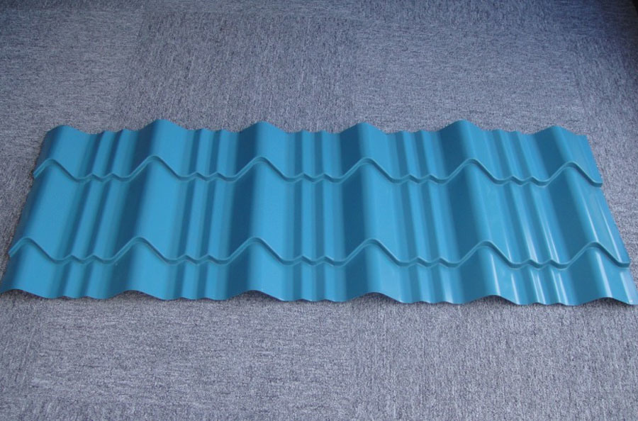 Ral Code Color Coated Galvanized Corrugated Steel Roofing Sheet