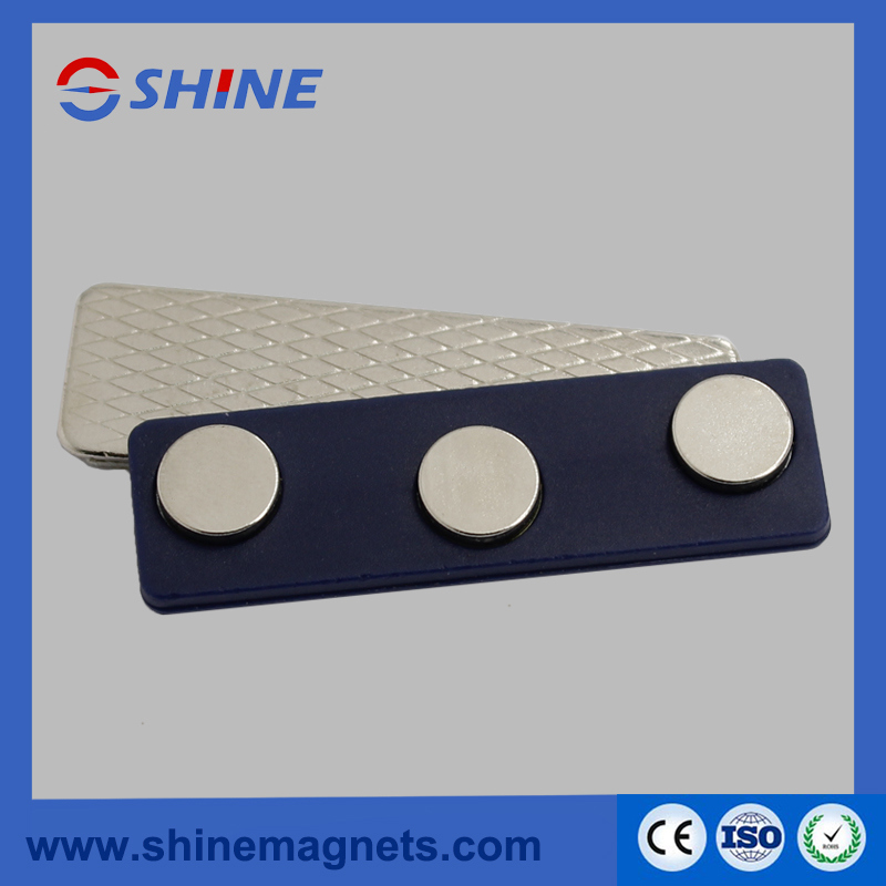 Plastic Type Magnetic Badge for Name Plate