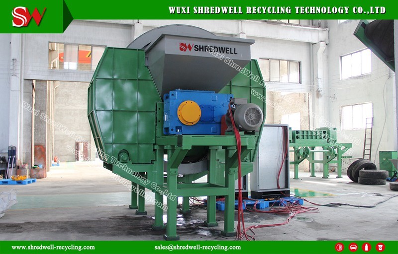 Double Shaft Crusher for Recycling Scrap Car/Steel/Auminum/Iron