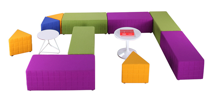 Modern Customized Combination Leisure Sofa with Coffee Table