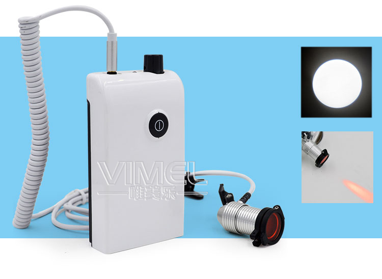 Binocular Loupe with LED Head Light Lamp for Dental Surgical Medical