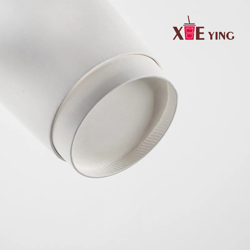 Disposable PE Coating Double Wall Coffee Paper Cups for Hot Drinking