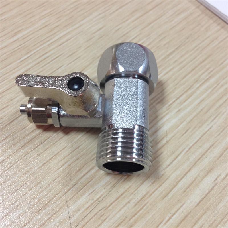 RO Water System 1/2 to 3/8 Brass Angle Valve Made in China