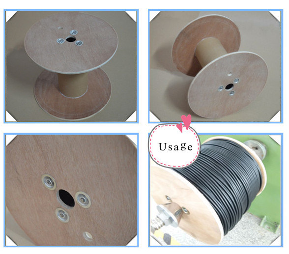 FTTH Drop Cable Wooden Bobbin