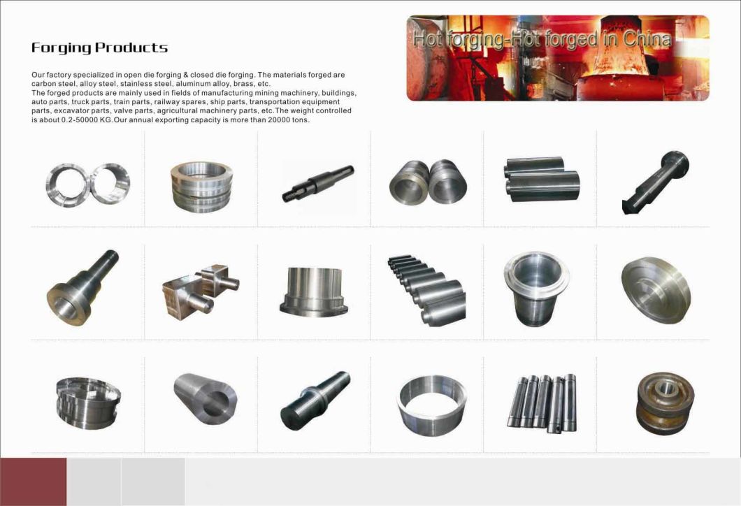 Open Die Forging Part Used for Mining Equipment