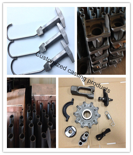Investment Raiyway Parts by Casting and Machining
