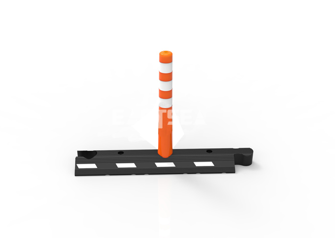 New Items with PU Post Traffic Safety Rubber Road Separator