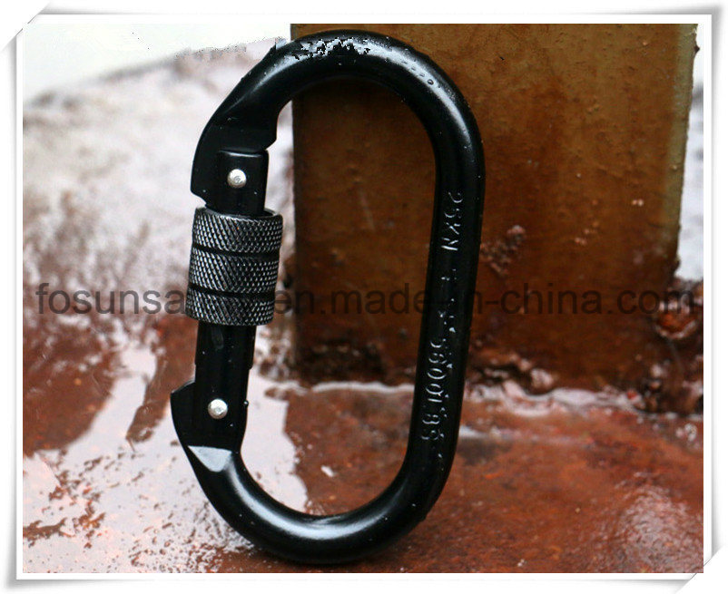 O-Shaped Twistlock Rock Climbing Carabiner Wtih En362