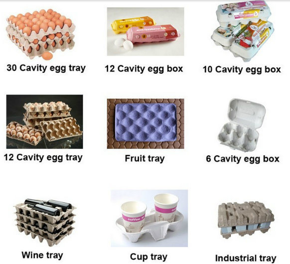 Competive Price Recycled Paper Egg Tray Making Machine