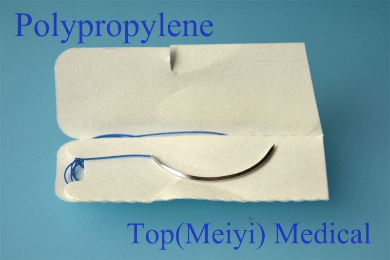 Surgical Suture with Needle- Polypropylene Monofilament Suture