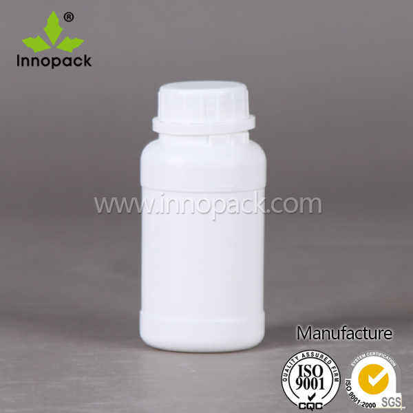 1 Liter or 1000ml HDPE Round White Plastic Bottle Manufacturer