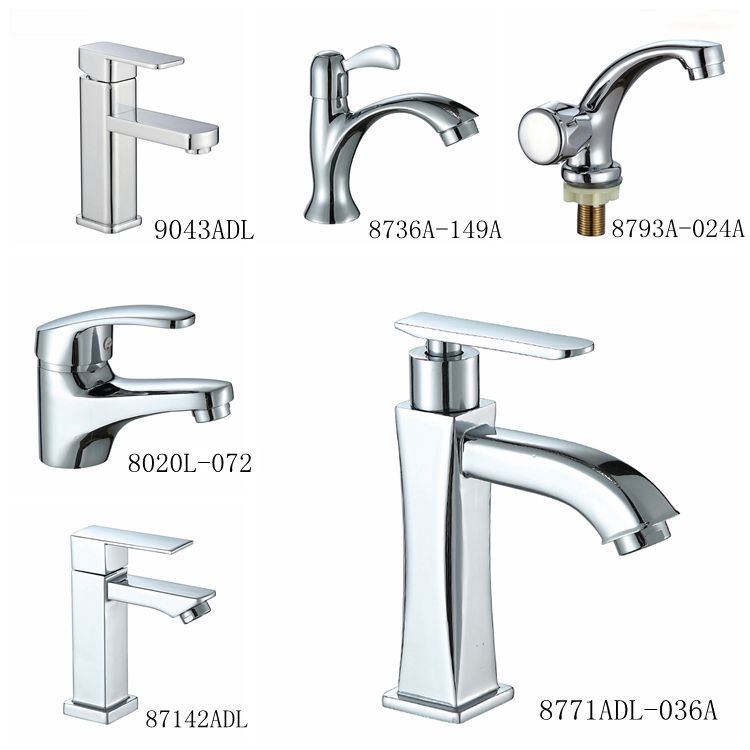 Jooka New Design Bathroom Waterfall Brass Lavatory Basin Kitchen Sink Mixer Bathtub Water Shower Faucet