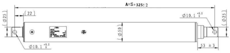 Inner 12VDC Motor Tubular Electric Linear Actuator