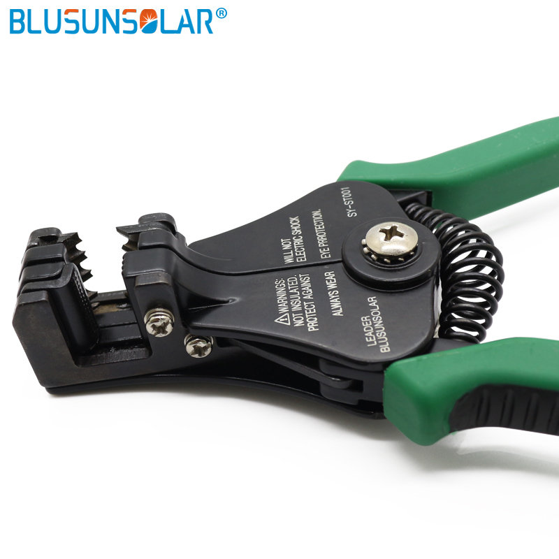Multi-Function Solar Cable Stripper / Cutter PV Wire Stripper for Stripping 2.5/4/6mm2 Cables Stripping Tools Xq0096