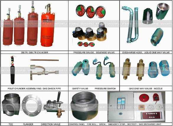Hfc-227ea Clean Agent Fire Suppression System