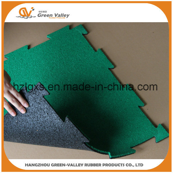 Non-Toxic Puzzle Rubber Tiles Flooring Rubber Mats for Gym