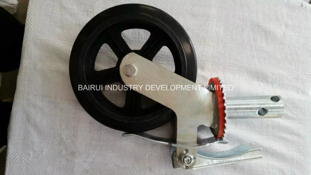 Trolley Wheel Solid Rubber Wheel Heavy Duty Caster for China