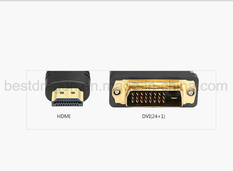 DVI to HDMI Converter HDMI to DVI Cable with Different Length 1080P