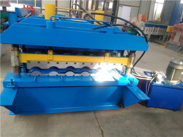 Glazed Step Roof Tile Cold Roll Forming Machine 960