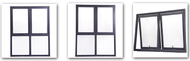 Aluminum Awning Window/Double Glazed Windows