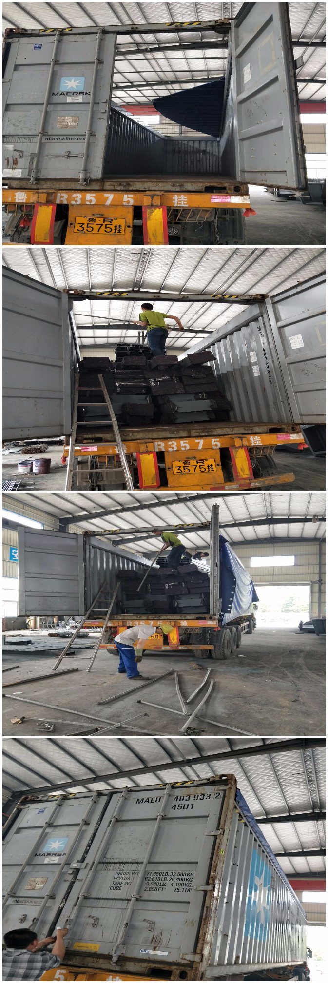 Prefabricated Steel Fabrication Frame Structure Portable Modern Modular Prefab Workshop