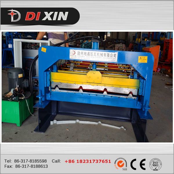 Dixin Wall and Roof Tile Panel Chrome Roll Forming Machine