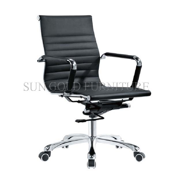 Meeting Chairs Conference Room Leather Office Visitor Chair (SZ-OC147)