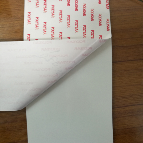 1mm White PE Foam Adhesive Tape with Paper Liner