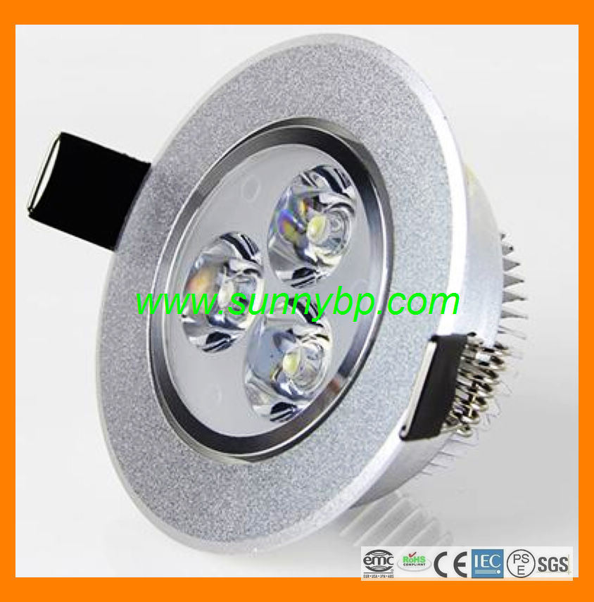 COB Round Cold White LED Ceiling Downlight