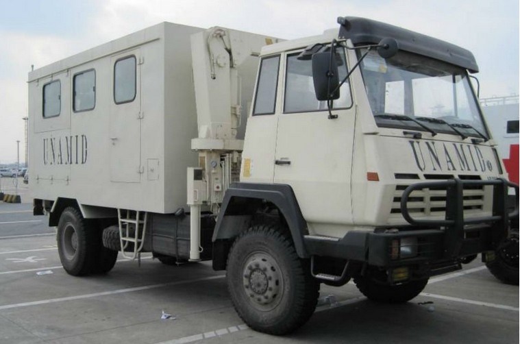 Sinotruk 4X4 Mobile Workshop for Maintenance and Repair