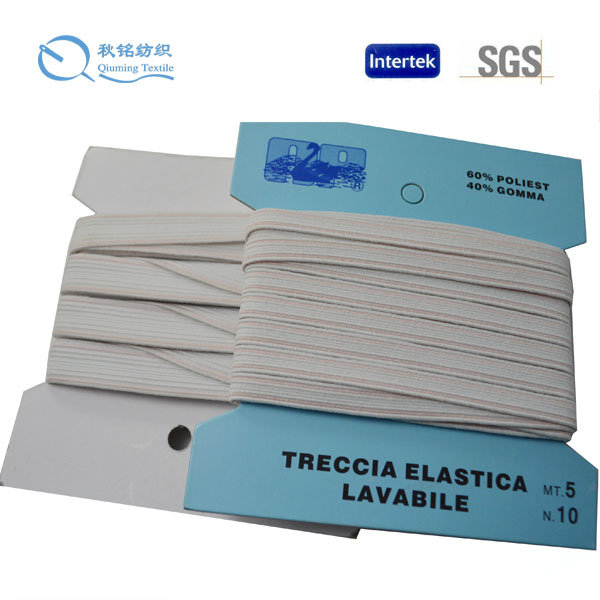 New Design High Quality Garment Use Felt Elastic Tape