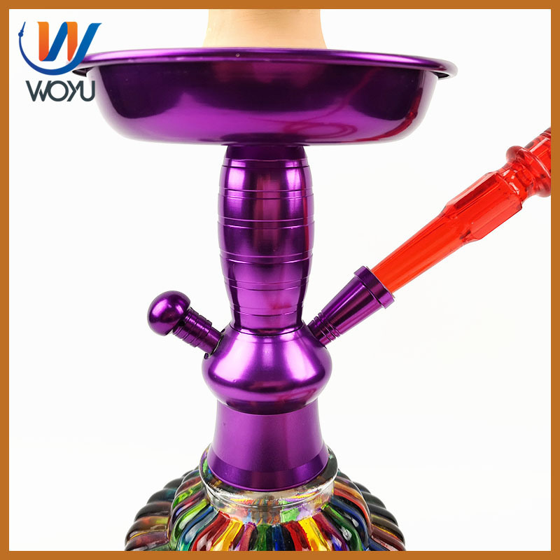 2018 New Style Mya One Tube Mini Aluminum Glass Hookah