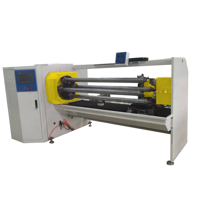 Four Shaft Exchange Paper /PVC/Film Roll Cutting / Slitting Machine